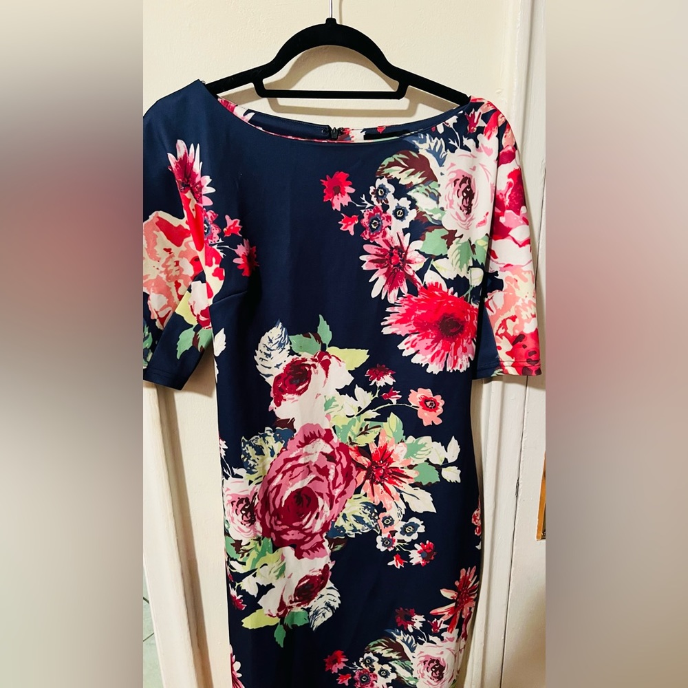 bold print floral dress AX PARIS
